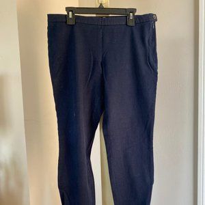Banana Republic navy blue stretchy leggings